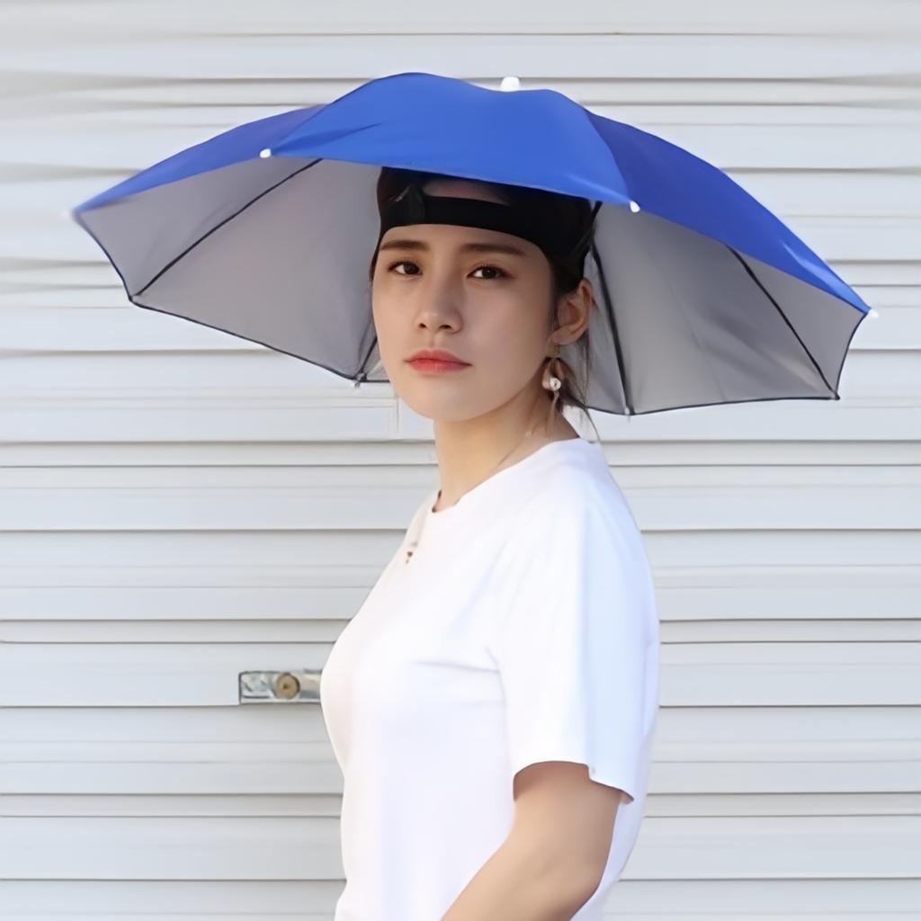 Солнечная шляпа-зонт 98% защита от УФ-лучей с покрытием ткань Оксфорд солнцезащитный козырек для работы на улице путешествий зонт