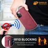 Кошелек Анти-вор Щетка Магнитная Подставка для карт Кожаный чехол Для Xiaomi Redmi 14C 13C 12C 10C Note 14 Pro+ 13 12 12S 11S 11 Pro