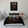 Animatronic characters collage. Bedding sets Duvet cover sets Duvet covers Pillowcases(1*Duvet Cover 2*Pillowcases without duvet insert)