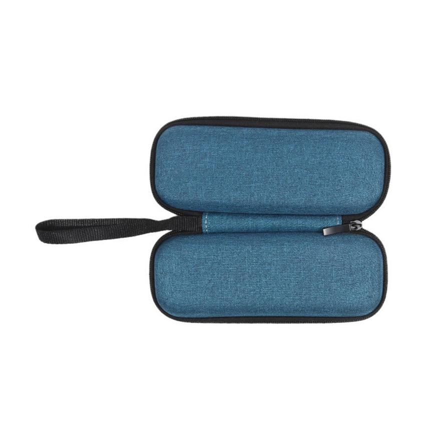 Lightweight Retro Razor Storage Box Travel Compact Earphone Razor Carrying Case for Men