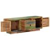 TV Stand 110x30x40 cm Solid Reclaimed Wood