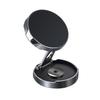 Вращающийся на 360° металлический магнитный держатель для телефона на рулевое колесо автомобиля