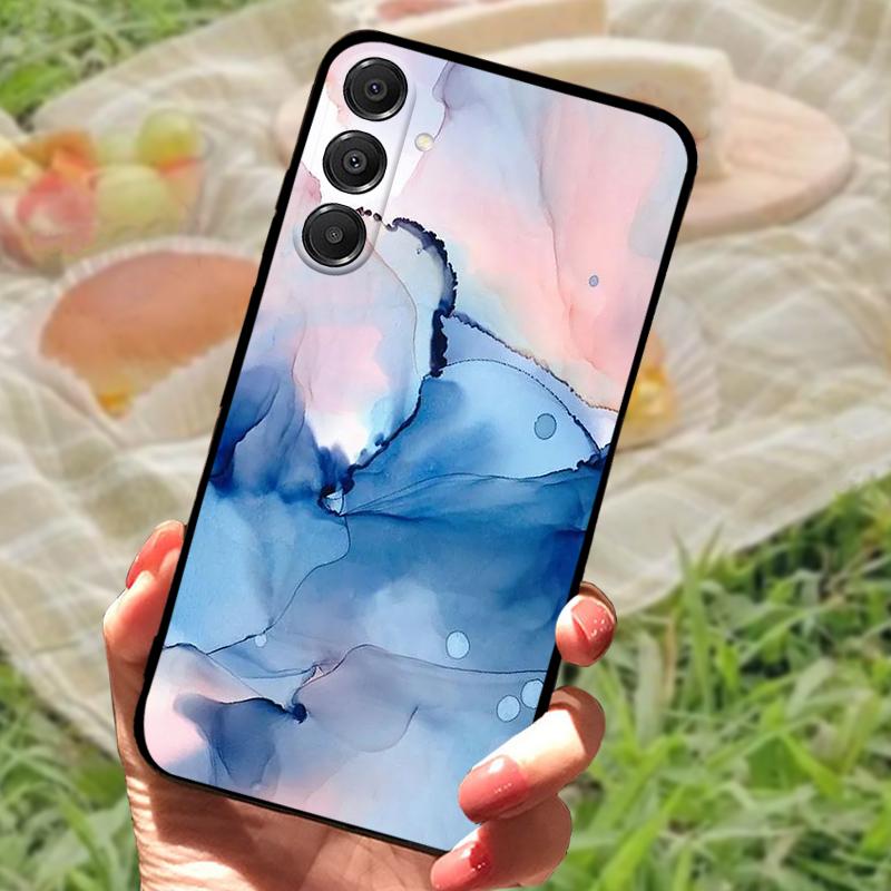 Чехол для Samsung A16 4G 5G Модный Роскошный Мягкий Силиконовый Чехол для Телефона для Samsung Galaxy A26 A36 A56 5G Ударопрочный Fundas Чехлы