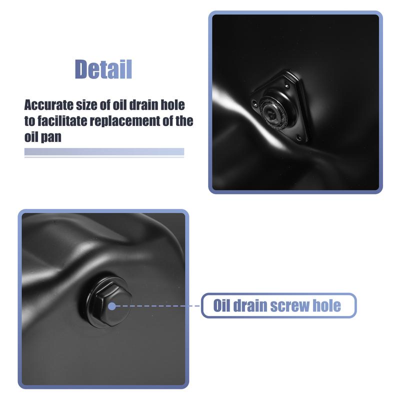 UXCELL Engine Oil Pan Replacement No.4648930AA for Dodge Grand Caravan 2001-2010