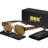 HBK Brands Модные Солнцезащитные Очки для Мужчин Роскошные Многоугольные Панк-Core Вставка на Дужке Солнечные Очки Женские Летние Пляжная Вечеринка Идеальный Выбор