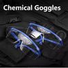 2 шт. Химические очки Пылезащитные и Ветрозащитные Очки Лабораторная Безопасность Брызгозащитные Очки Аксессуары для Защиты Рабочей Безопасности