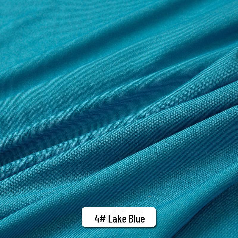 Высокоэластичная молочная шелковая ткань для свадебных, сценических, стульев, диванов и танцевальных костюмов