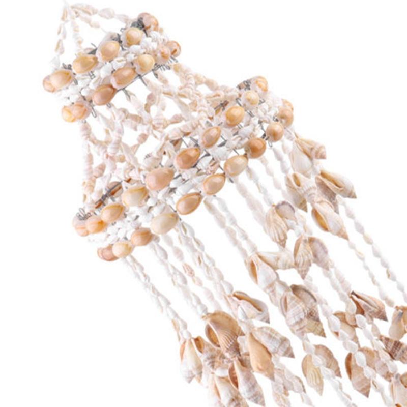 Conch Sea Shell Wind Chime Hanging Ornament Wall Decoration Creative Hanging Pendant Stylish Hanging Ornament Hanging