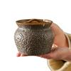 Керамическая пепельница в китайском стиле с крышкой для дома и офиса