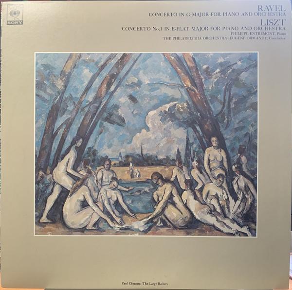 Виниловая пластинка PHILIPPE ENTREMONT PHILADELPHIA OR Равель Лист Концерт № 2 in G Major F FCCA478 CBS SONY Япония Классика Б/У