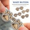 Cute Cat Claw Waist Buckle Pair, Removable Nail-free Seam-free Waist Button, Waist Circumference Large Change Small Waist Button -  Waist Fit Artifact