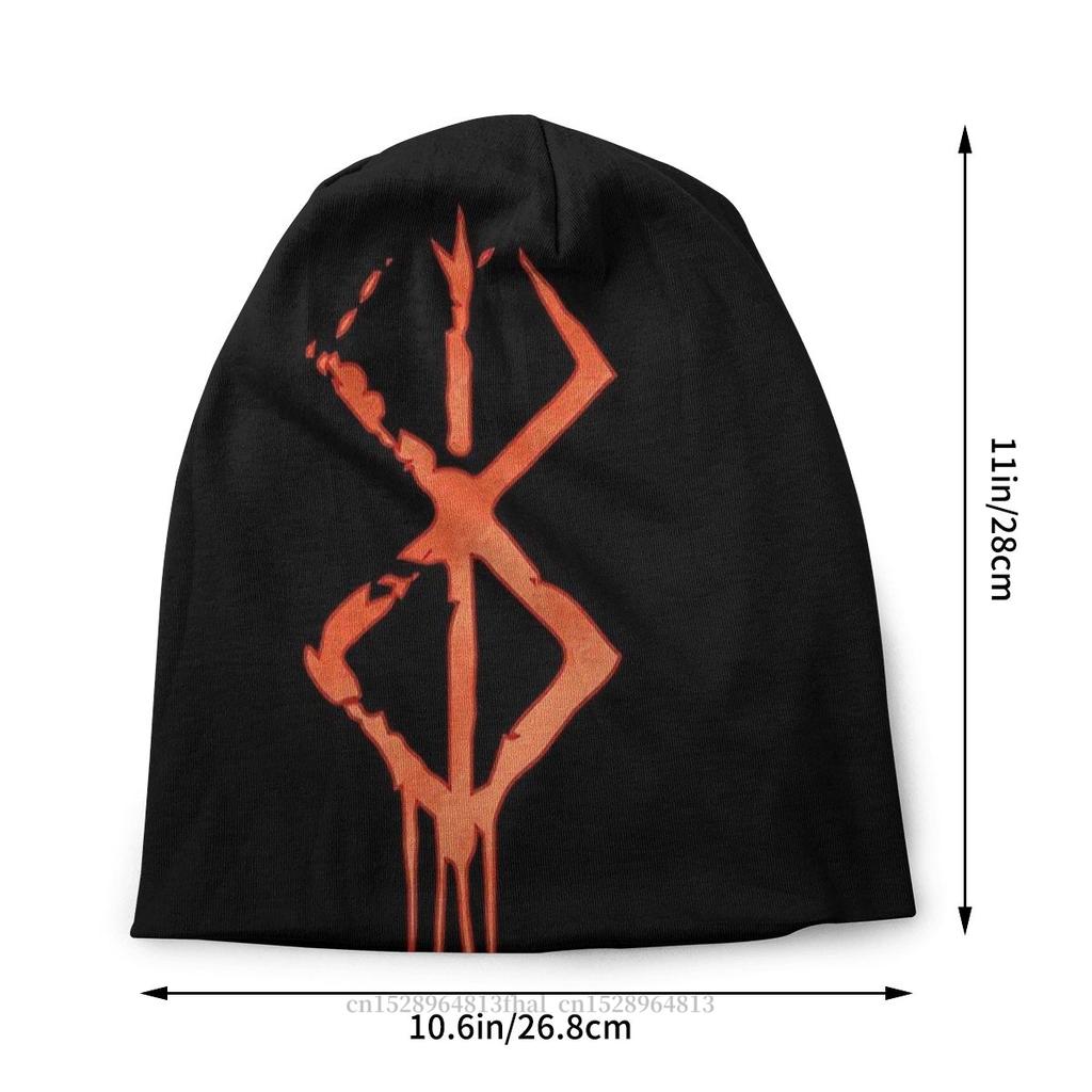 Berserk Curse Bonnet Homme осень-весна тонкая шляпа Skullies шапочки шапки для унисекс женские стильные тканевые шапки