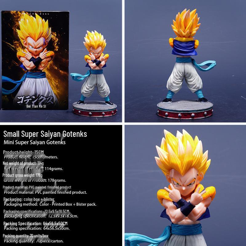 Фигурка-украшение Dragon Ball Super SSJ3 Готенкс