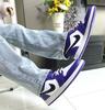 Jordan 1 Низкие Гольф Фиолетовые - DD9315-105
