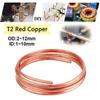 1Pcs 99.9% Pure Copper Copper Tube Coil OD 2-12mm ID 1-10mm Wire Pipe New T2 Copper  DIY Crafts