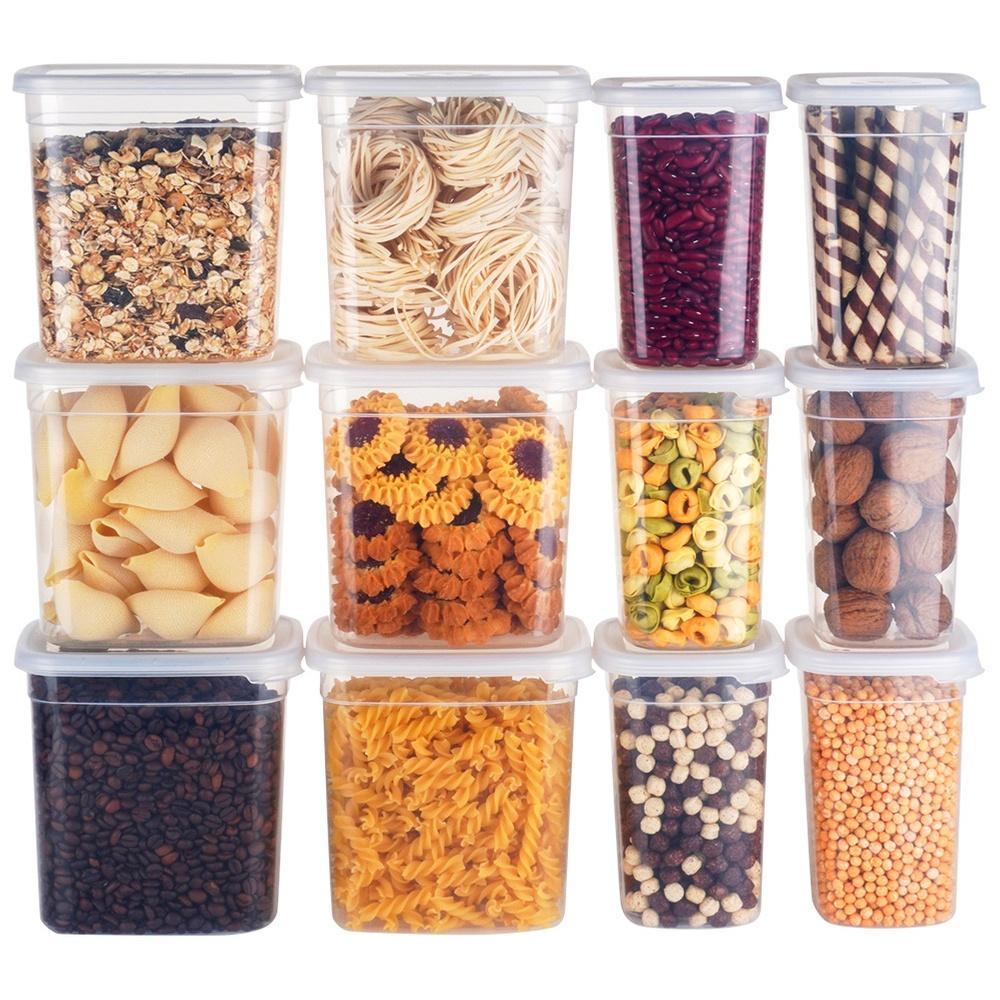 Containers For Loose Products With Lid 1 L / 1.85 L 12 Pcs.