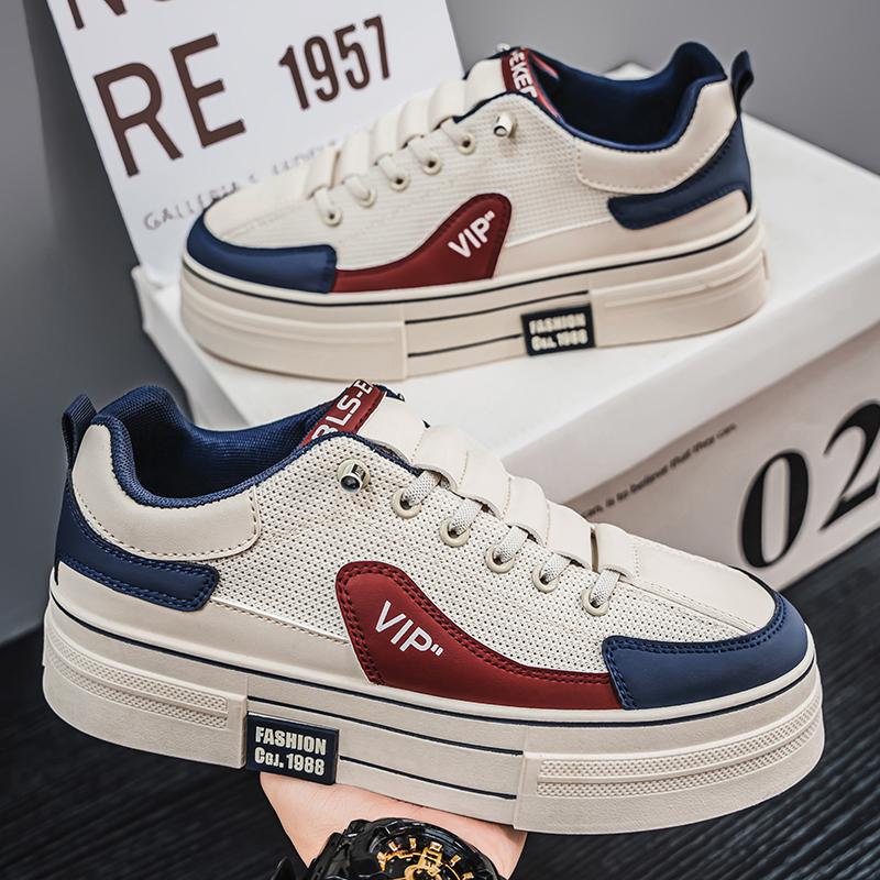 Мужская мода, повседневная низкая обувь для скейтбординга, удобные кроссовки для мальчиков, студенты, трендовая мягкая подошва, классическая дышащая нескользящая спортивная обувь