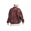 Nike Naomi Osaka All-Over Print Fashion Comfortable Jacket Women Jacket Burgundy FV7796-652