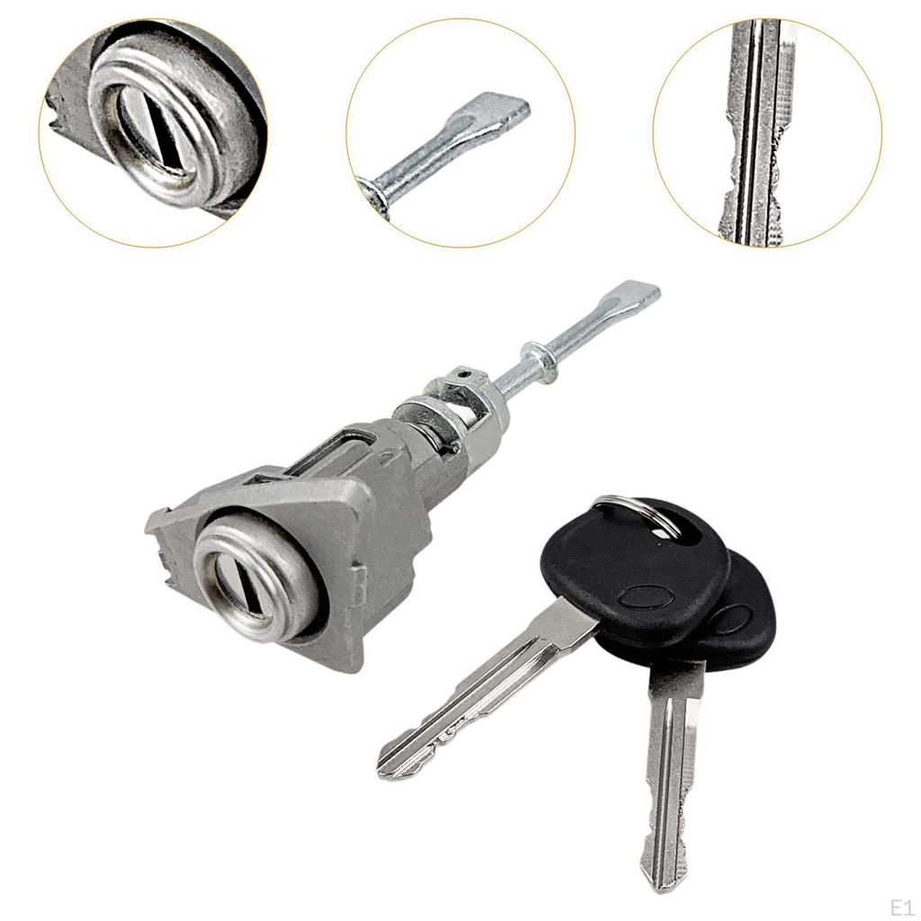 Door Lock Cylinder with Keys 819703XA00 Vehicles Spare Barrel Car for 2011-2016
