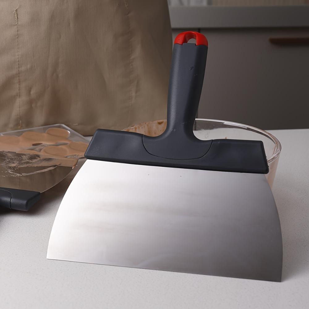 Stainless Steel Chocolate Shovel Large Size Chocolate Spatula Chocolate Tempering Scraper Candy