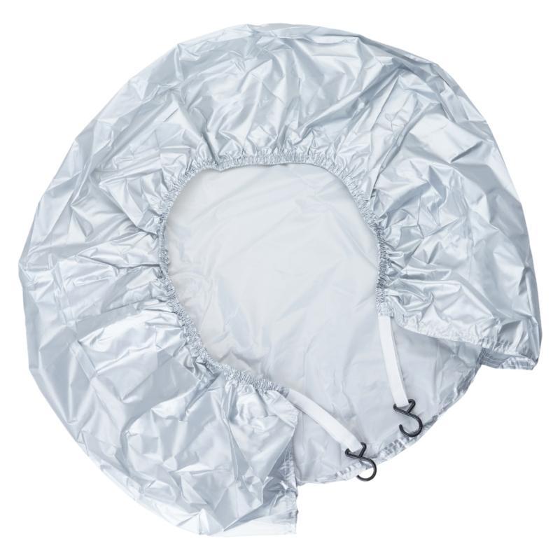Heavy Duty Tire Bag Weather Resistant Designs Car Tire Protector Spare Wheel Cover 65cm for Trailers Campers & Trucks