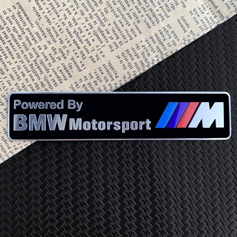MLKQ6 Car Styling Emblem Aluminum Alloy Car Fender Trunk Badge Stickers For BMW M E46 E90 E60 F30 F10 E39 E36 F20 G30 /Car Tire Valve