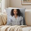 GGugu MbathaRaw Cushion Cover Linen Pillowcase Soft  for Sofa Bed Home Room Decor