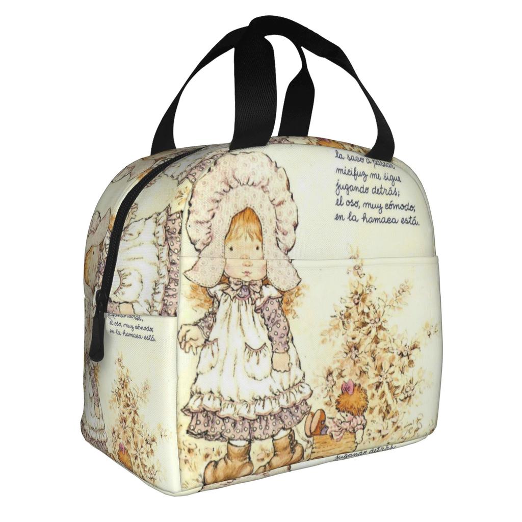 Cartoon S-Sarahs K-Kays Lunch Bag Men Women Kawaii Girl Cooler Thermal Insulated Lunch Boxes for Adult Office