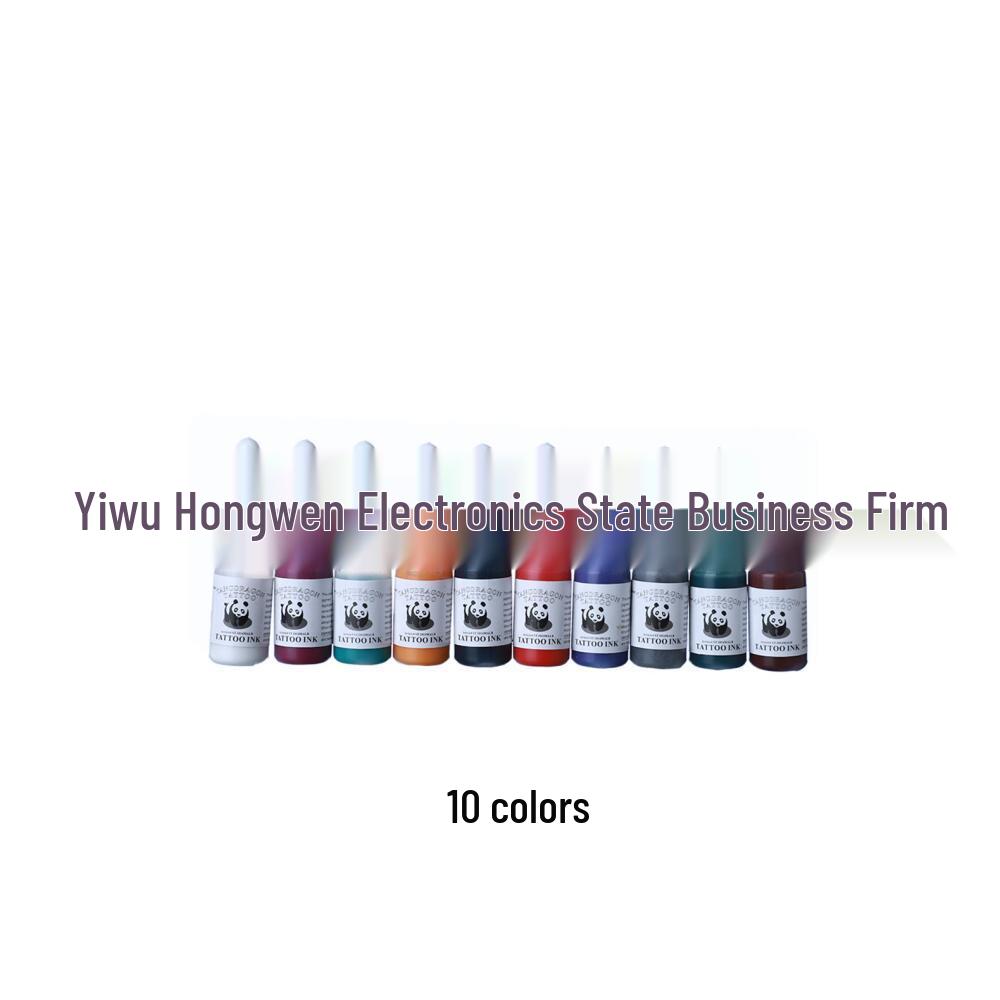 Набор разноцветных чернил для татуировок - Смешиваемые пигменты красоты