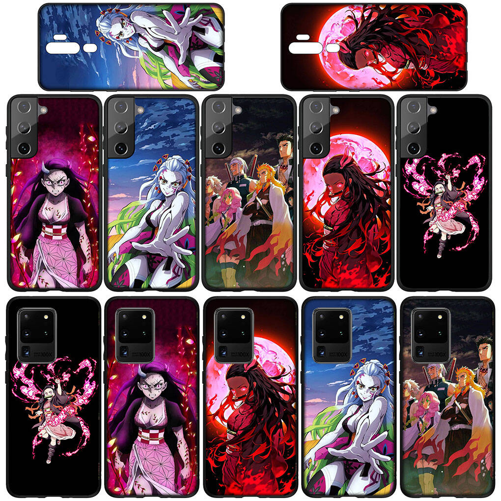 Чехол для iPhone 17 16 15 Xiaomi Poco F8 F7 X7 X6 M8 C85 C75 Redmi Note 14 13 12 11 Pro Max A3 A4 14C 13C 15C Даки Гютаро Незуко Клинок Рассекающий Демонов Танджиро