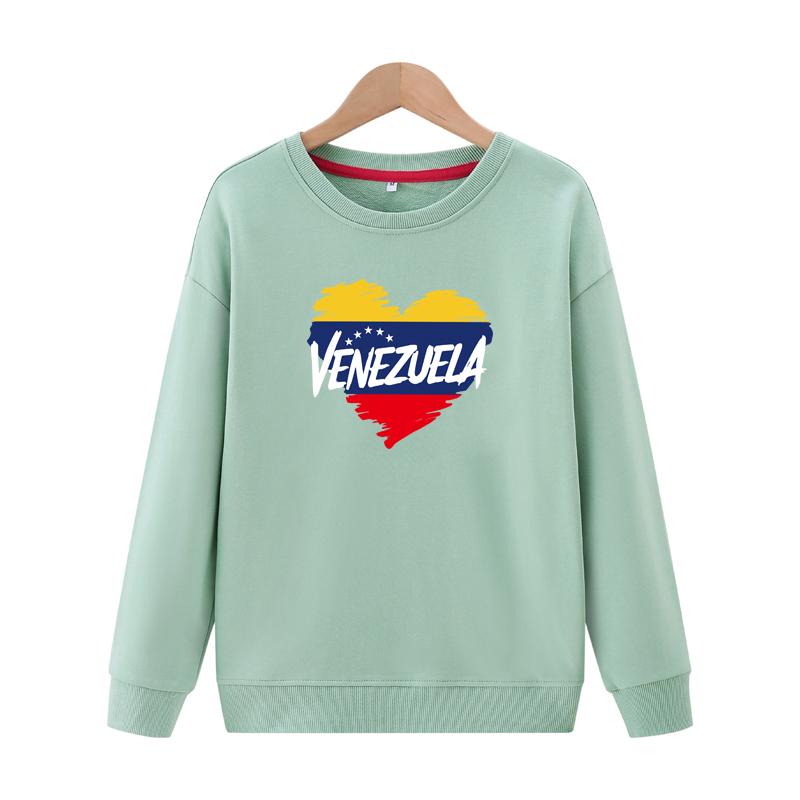 Heat Transfer Sticker Venezuela Heart Thermal Press Diy A-Level Washable Vinyl Hoodies Tops Clothing Stickers