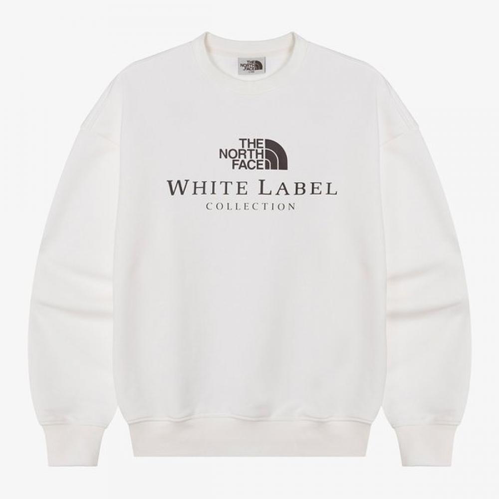 The North Face Signature Sweatshirt Off White Nm5mr51j