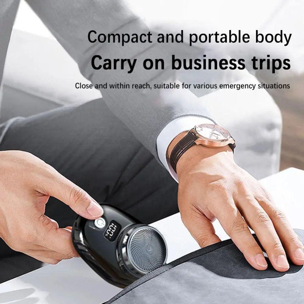 Waterproof Mini Electric Shaver Cordless Men Electric Shaver Washable Men's Beard Trimmer for Home