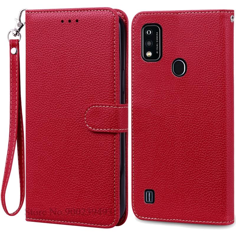A51 Case For ZTE Blade A51 Case Soft Silicone Leather Flip Wallet Case For ZTE Blade A51 Case Back Cover Coque Fundas Etui
