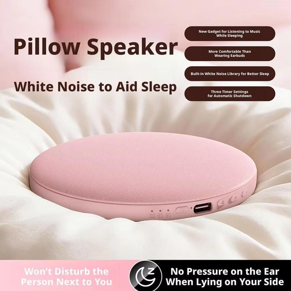 Sleep-enhancing Audio Sleep Pillow Speaker White Noise Pillow Speaker for Sleeping