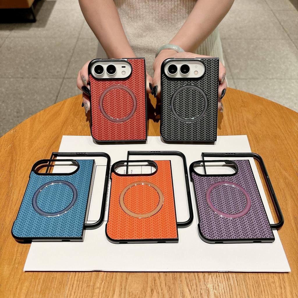 Применимо к Apple Fold простой стиль чехол для мобильного телефона iPhone11 Fold модный кожаный узор магнитный чехол пленка интегрированная ins
