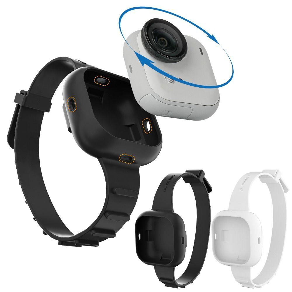 Silicone Wristband Multifunctional Camera Expansion Mount for Insta360 Go Ultra Camera Accessories