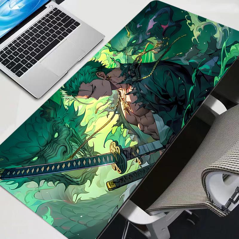 Gaming Mousepad Big Computer One Piece Gamer Mouse Pad Durable Natural New Rubber With Locking Edge Gaming Mouse Mat XXL