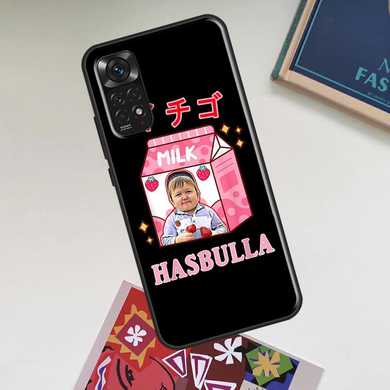 Смешной чехол Hasbulla для Xiaomi Redmi Note 14 Pro 13 12 11 9 10 15 Pro Plus Redmi 15 C 14C 13C 10C 12C