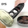 Heavy Duty Can Opener Manual Jar Lid Remover with Soft Touch Handle Sharp Blade Smooth Edge Multifunctional Bottle Opener