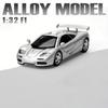 1/32 McLares F1 Supercar Alloy Car Diecasts & Toy Vehicles Metal Toy Car Model Sound and Light Collection Kids Toy