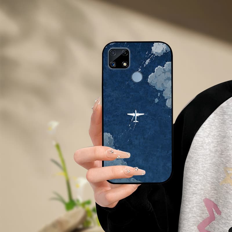Silicone Phone Case For Realme C25s C25 Cover Painted Soft For Realme C25 C25S C21 C21Y C25Y Phone Case RealmeC25s C 25 s Funda