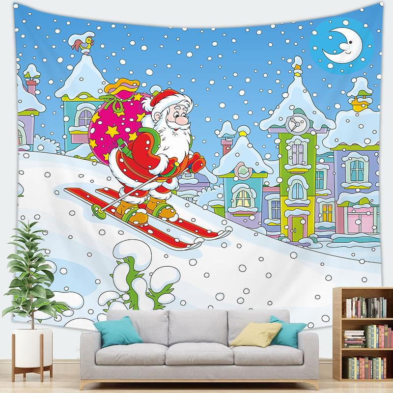 Санта-Клаус украшения Рождественская елка серии гобелен настенный