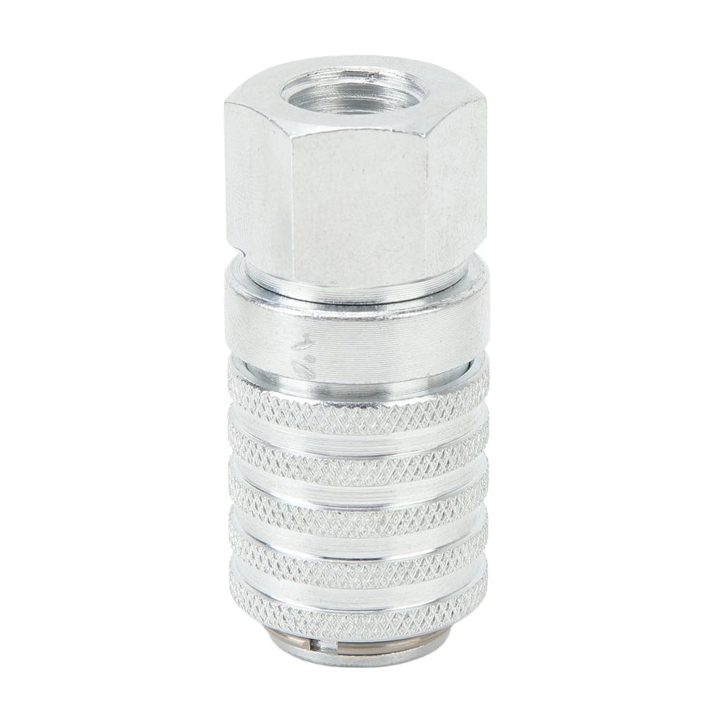 PD242 Series Test Port Steel 14in 18NPTF Thread Impact Resistance Rustproof Quick Coupler for