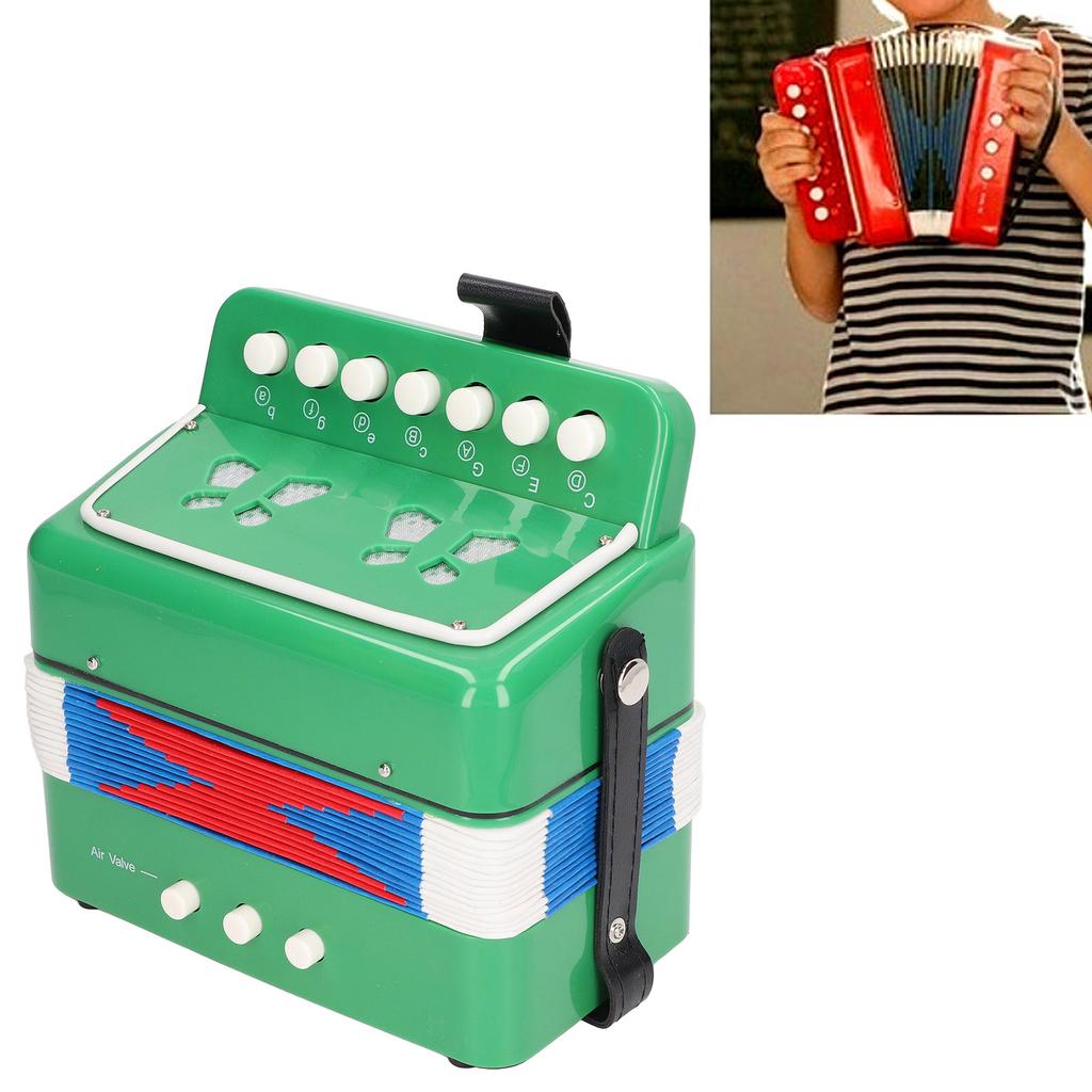 Детская 10-клавишная гармошка Детская гармошка Музыкальный инструмент Образовательная игрушка Подарок на день рождения для Ансамбля
