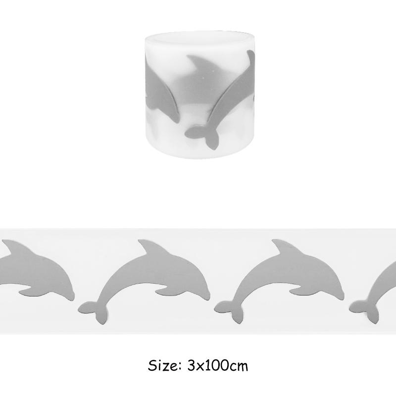 100x3cm Reflective Animals Iron-On Transfers Beast Fish Rabbit Wolf High Visibility Iron On Patch DIY Fashion New Heat Transfer Garment Accessory