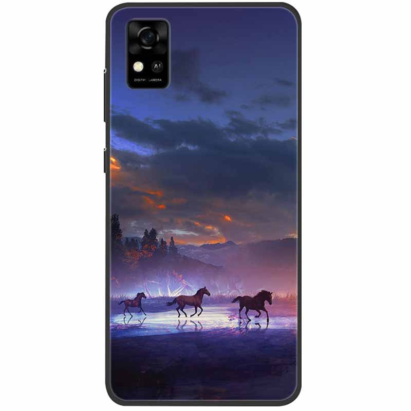 Чехлы для телефона ZTE Blade A31 / A 31 Lite Plus Чехол Принт Кот Лев ТПУ Силикон Fundas Для ZTE Blade A31 Чехлы A31Lite a31Plus