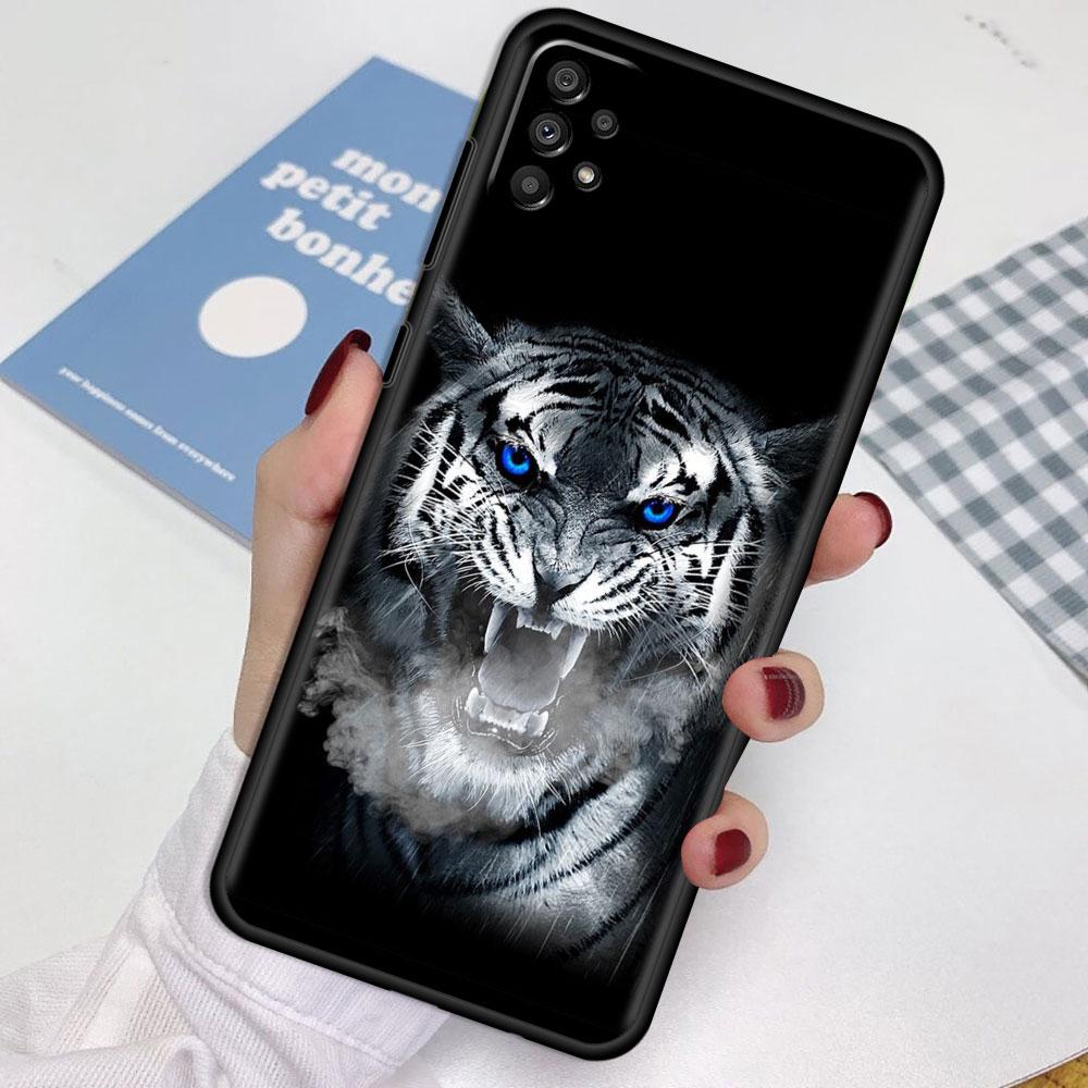Чехол для Samsung Galaxy A52 A12 A51 A32 A21s A71 A53 A13 A32 A72 A31 A33 A22 A03 A41 Чехол для телефона Tiger Animal