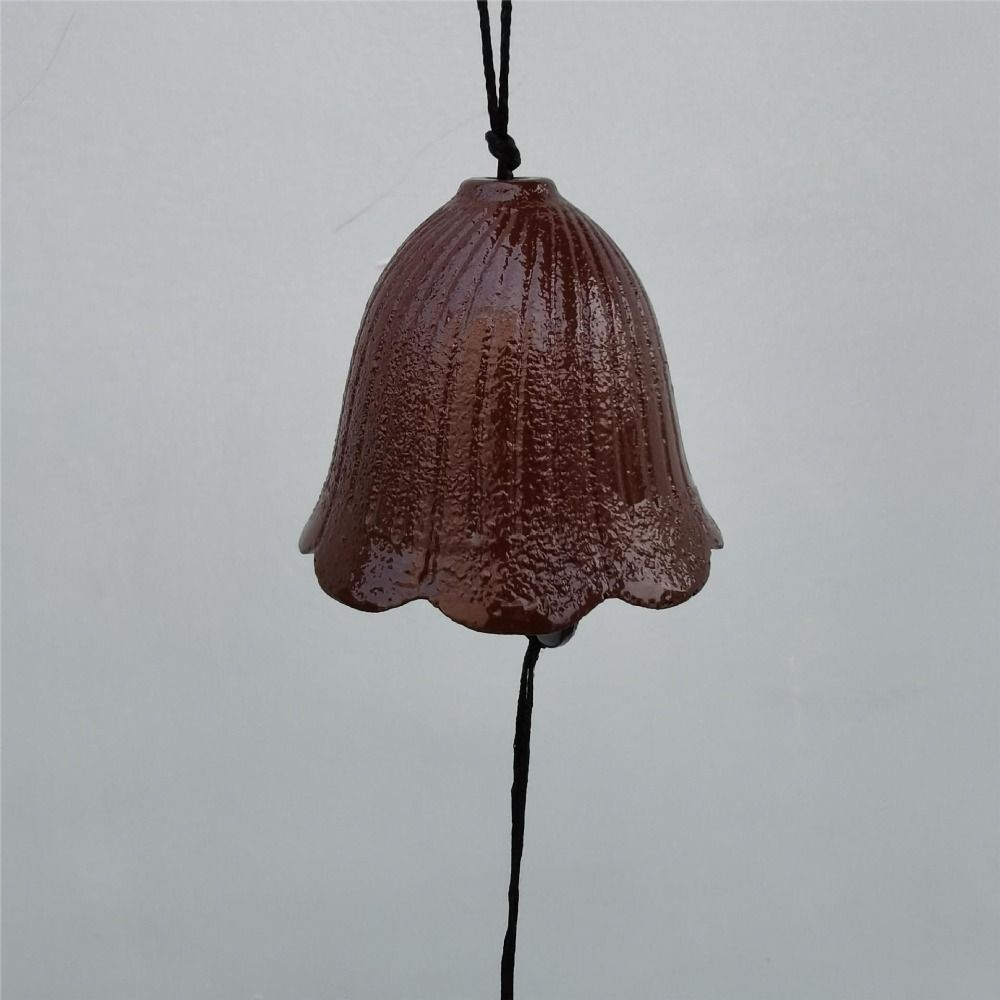 Чугунные металлические колокольчики в японском стиле, прочные украшения, колокольчики для улицы