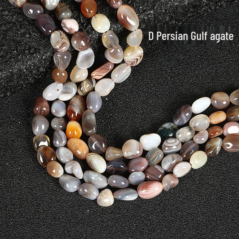 8x10мм Розово-красный агат и аметист Персидский залив овальные бусины